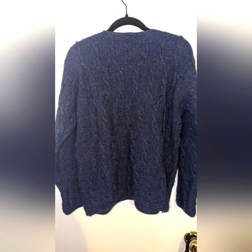 Vintage Irish Aran Wool cardigan